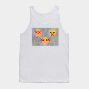 The Three Wise Emojies II Tank Top